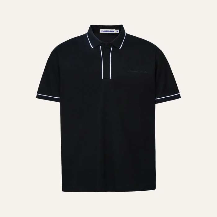 Signature Polo — Black