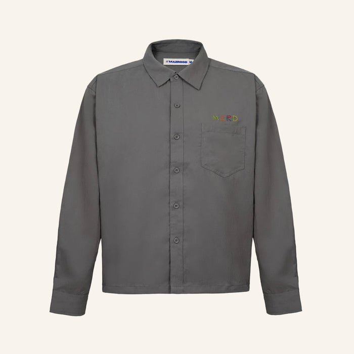 Mzrd Tencel Shirt A — Gray