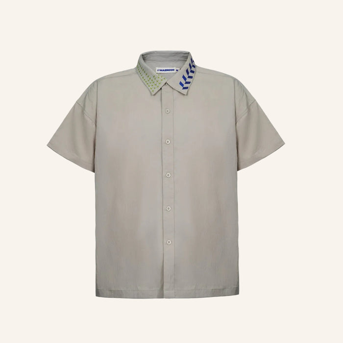 Mzrd Tencel Shirt C — Beige