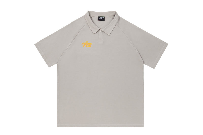 Embroidered MZ Logo Polo Shirt
