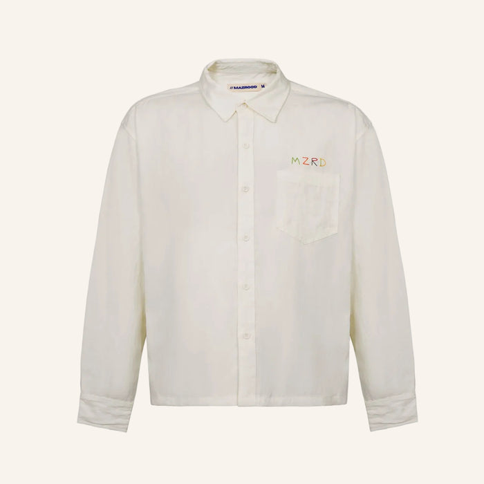Mzrd Tencel Shirt A — Off-White