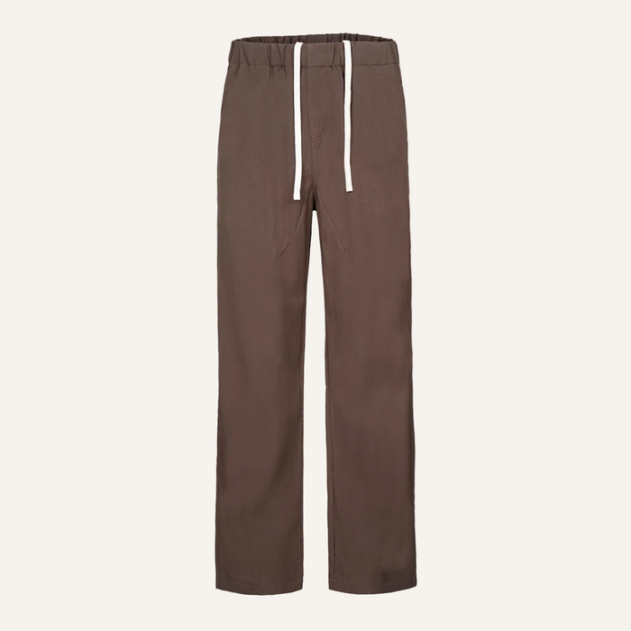 Mazrood Tencel Trousers — Brown
