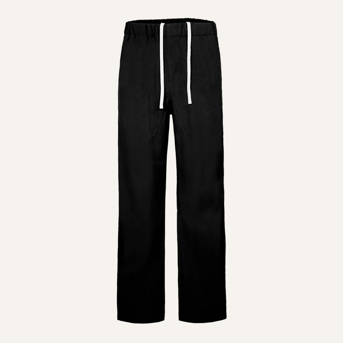 Mazrood Tencel Trousers — Black