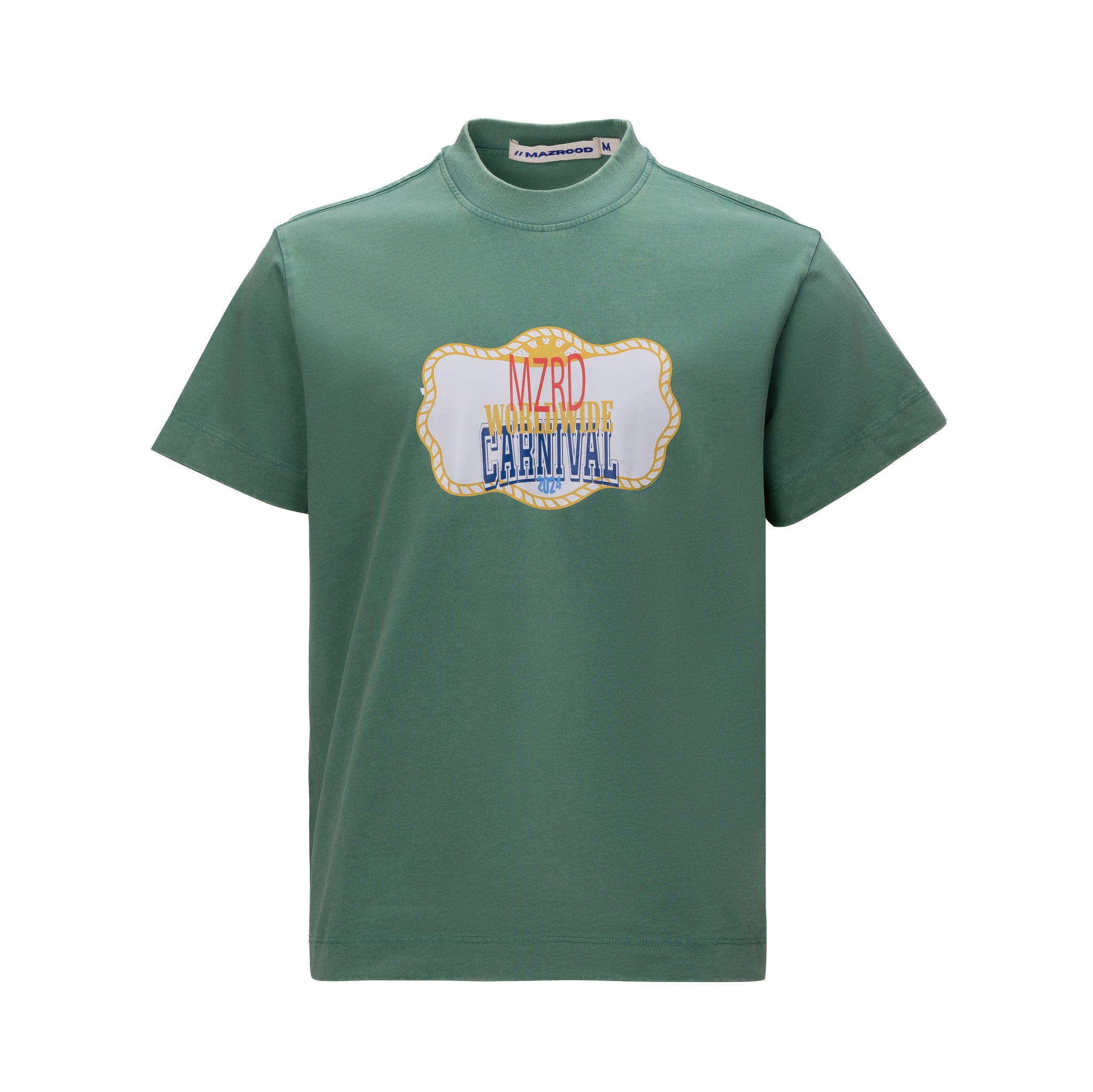 【MODIMOOD】DAILY SNAP LINE ROUND T-SHIRT Canada_20Day_20Retro_20Design_