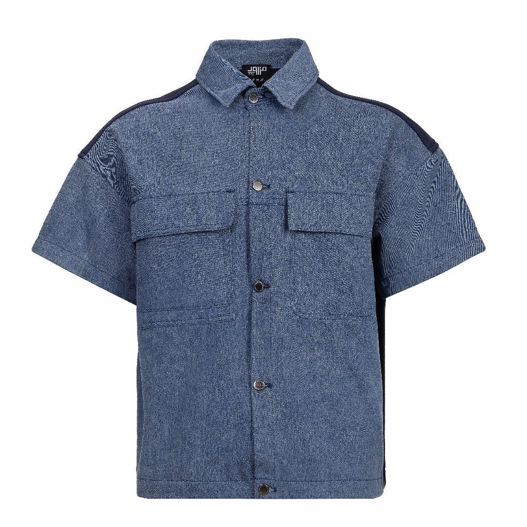 Denim Cotton Shirt - Mazrood