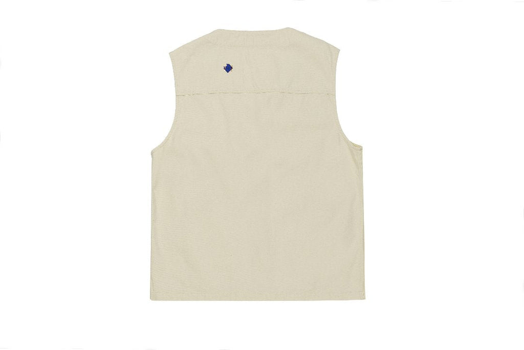 Denim Nylon Vest - Mazrood