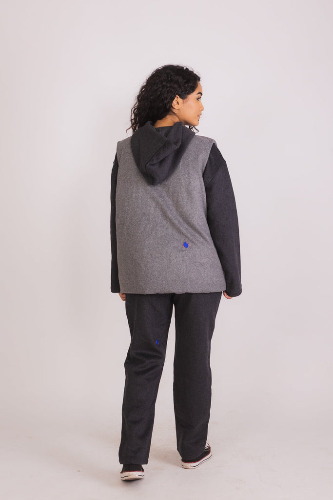 Double Sided Puffer Vest - Mazrood