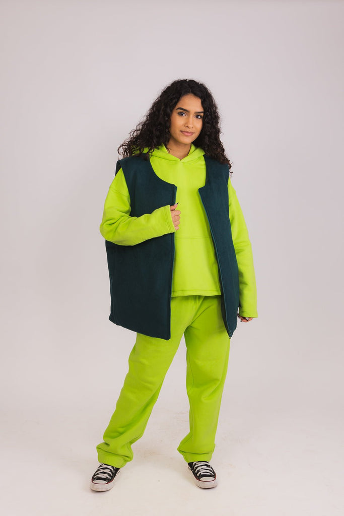 Double Sided Puffer Vest - Mazrood