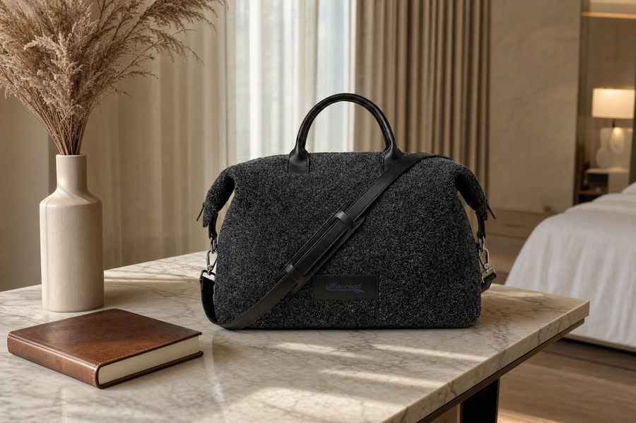 Mazrood Riviera Bouclé Holdall — Limited Edition