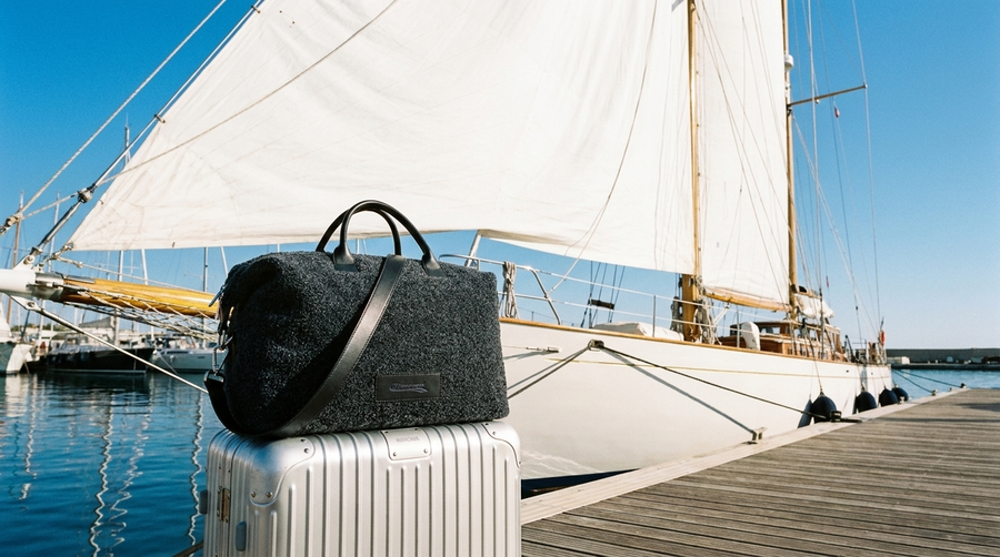 Mazrood Riviera Bouclé Holdall — Limited Edition