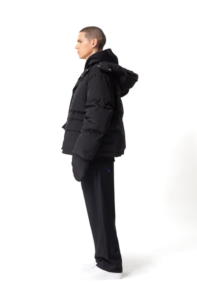 Hooded Puffer Jacket - Mazrood