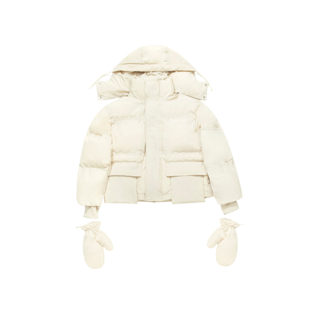 Hooded Puffer Jacket - Mazrood