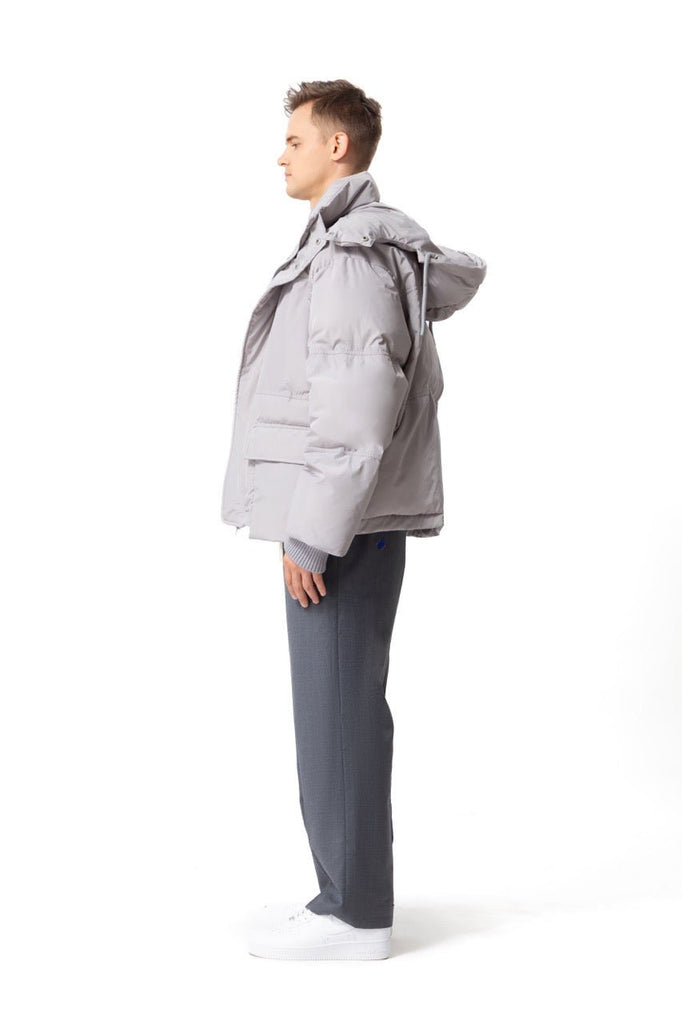 Hooded Puffer Jacket - Mazrood