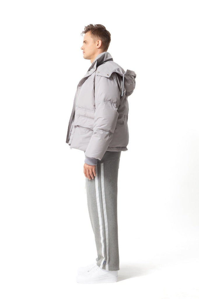 Hooded Puffer Jacket - Mazrood