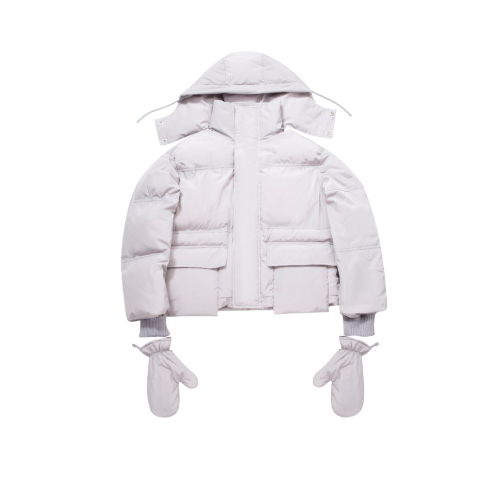 Hooded Puffer Jacket - Mazrood