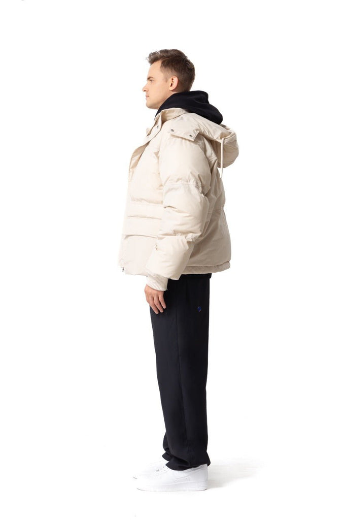 Hooded Puffer Jacket - Mazrood