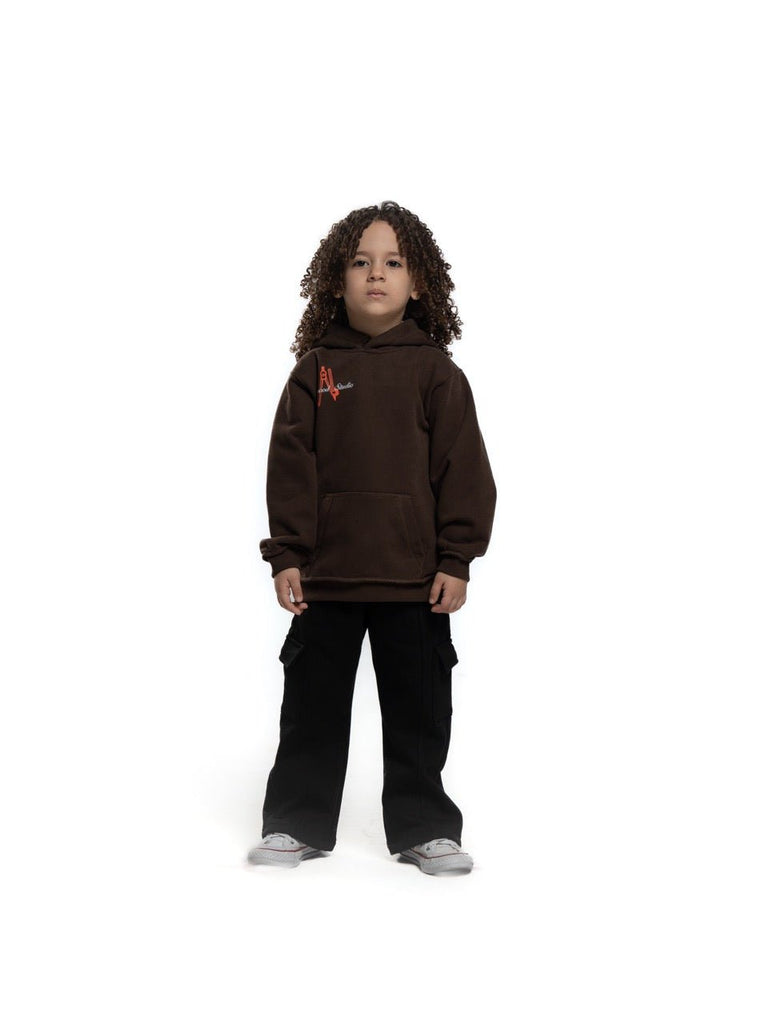 Kids Vintage Logo Hoodie - Mazrood