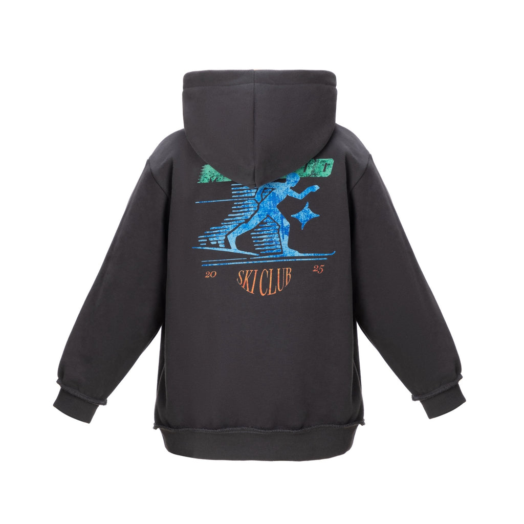 Kids Vintage Printed Hoodie - Mazrood