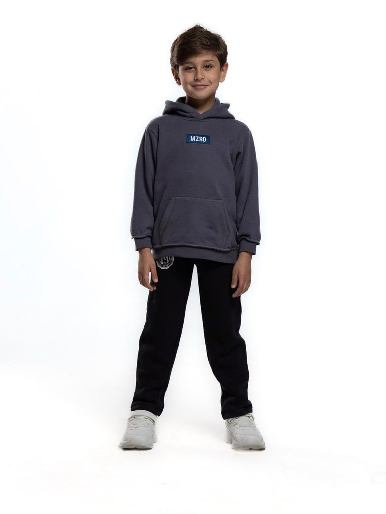 Kids Vintage Printed Hoodie - Mazrood