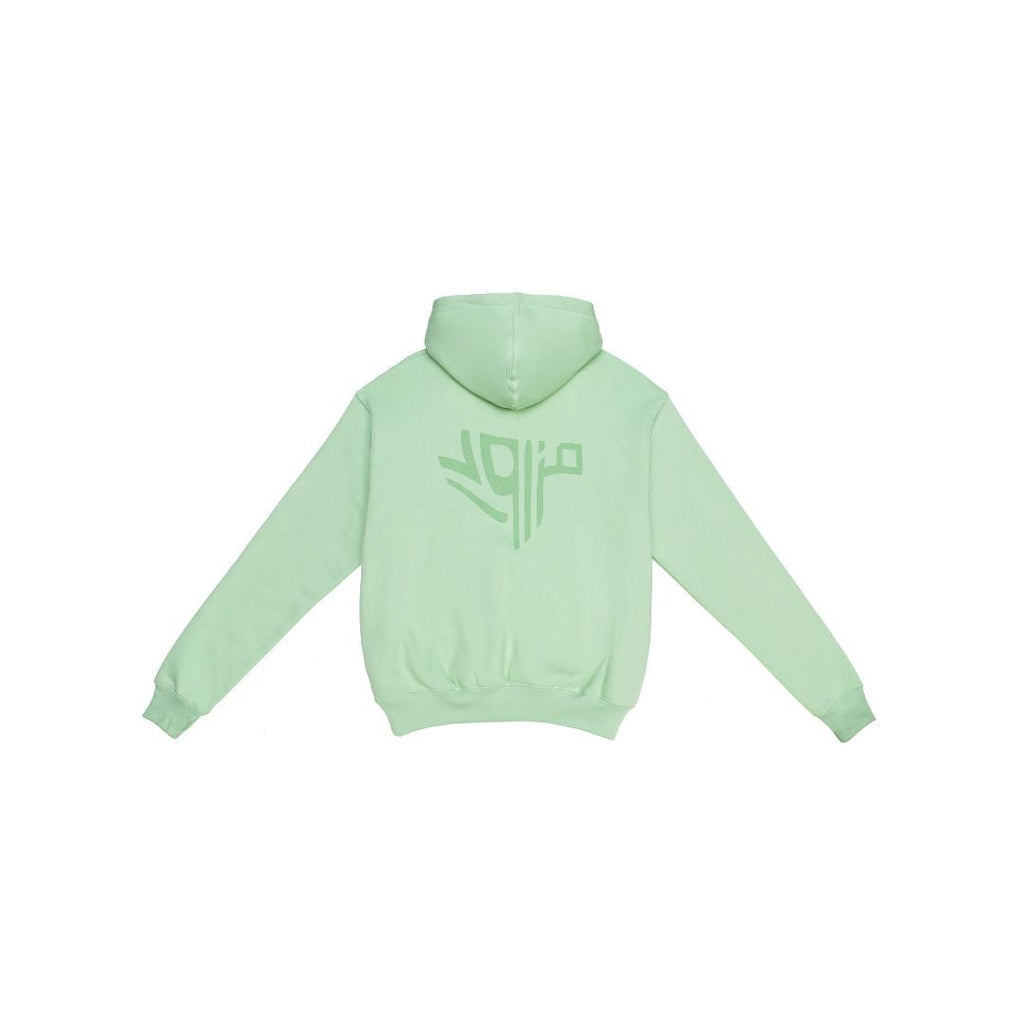 Mazrood Logo Print Oversized Hoodie - Mazrood