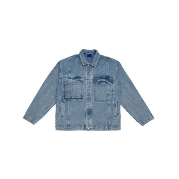 MZ Denim Oversized Jacket - Mazrood