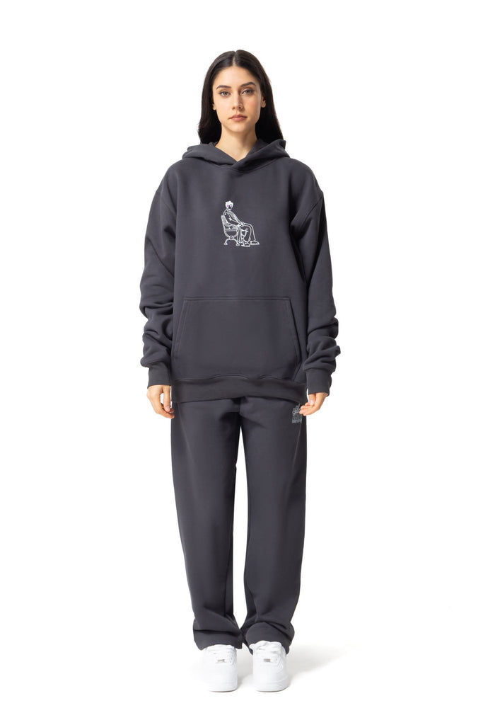 Silence Academy Oversized Hoodie - Mazrood