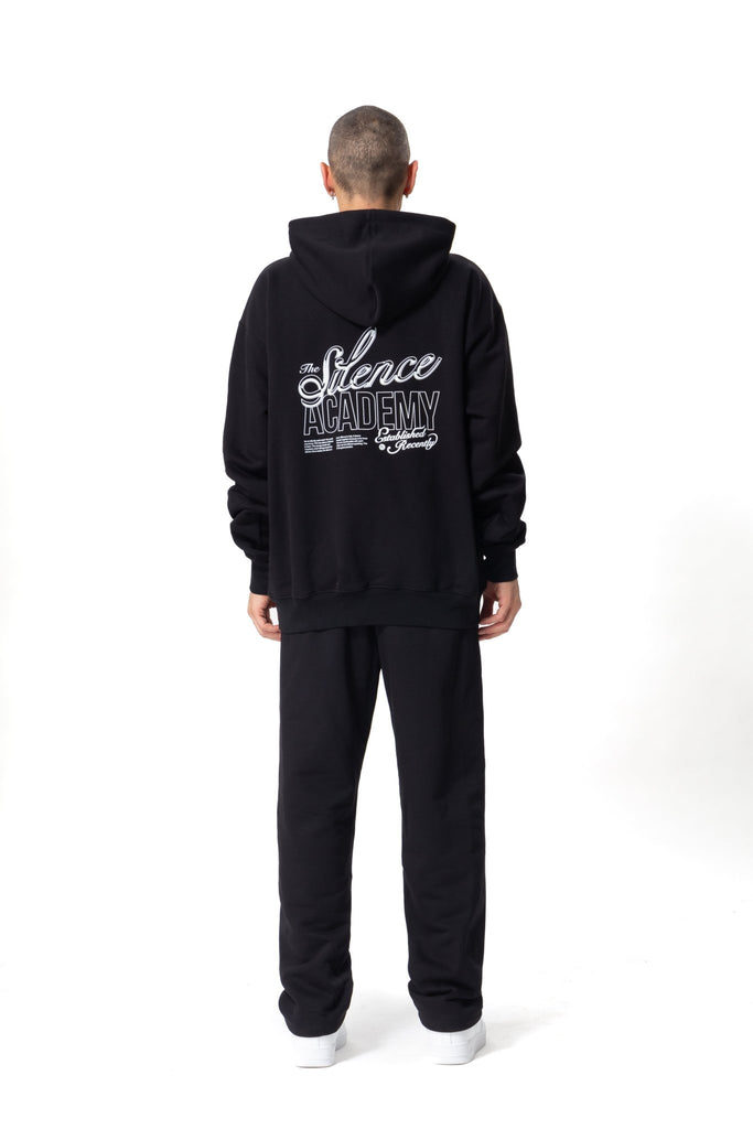 Silence Academy Oversized Hoodie - Mazrood