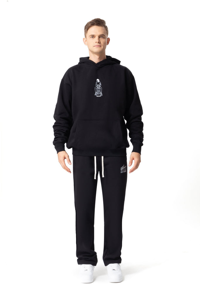 Silence Academy Oversized Hoodie - Mazrood