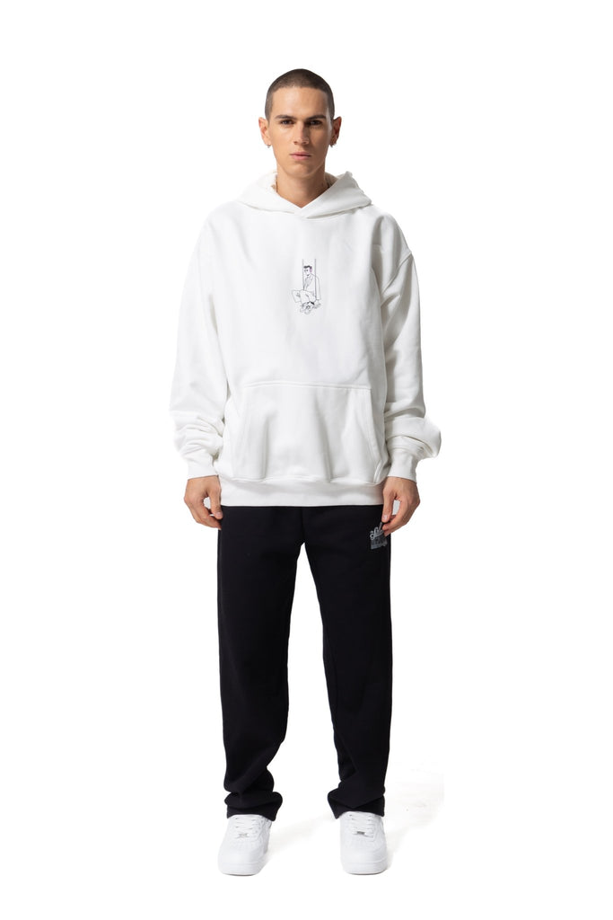 Silence Academy Oversized Hoodie - Mazrood