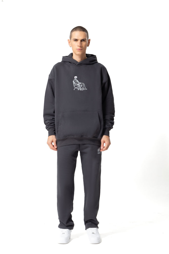 Silence Academy Oversized Hoodie - Mazrood