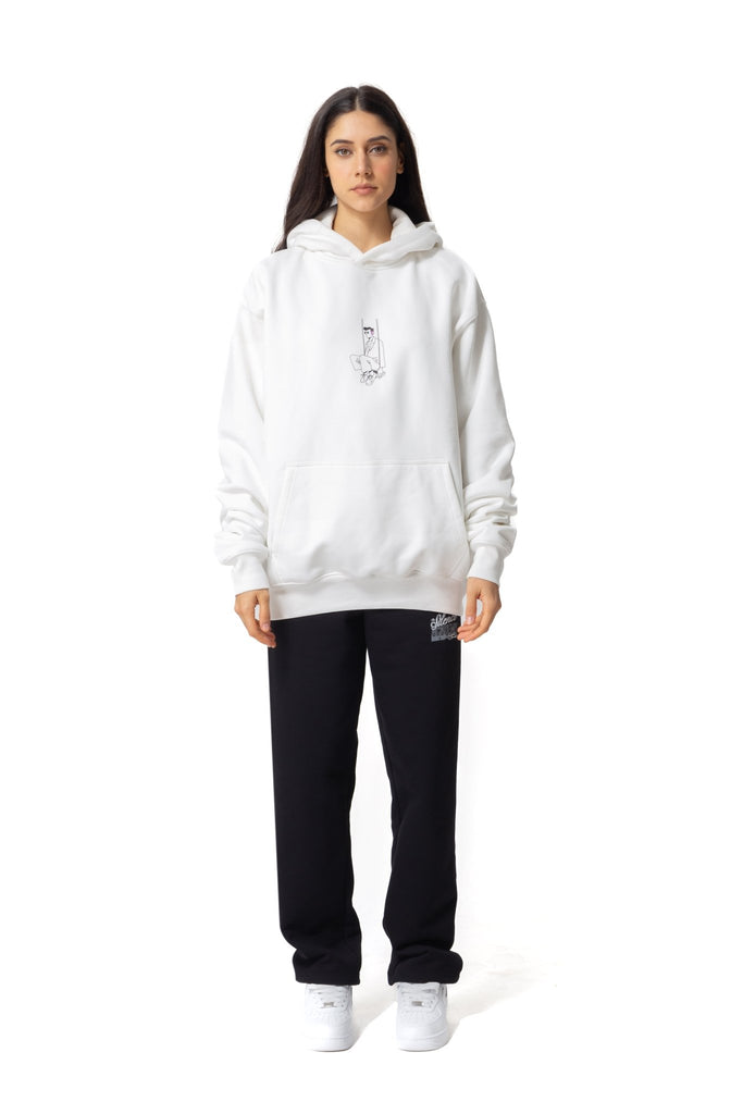 Silence Academy Oversized Hoodie - Mazrood