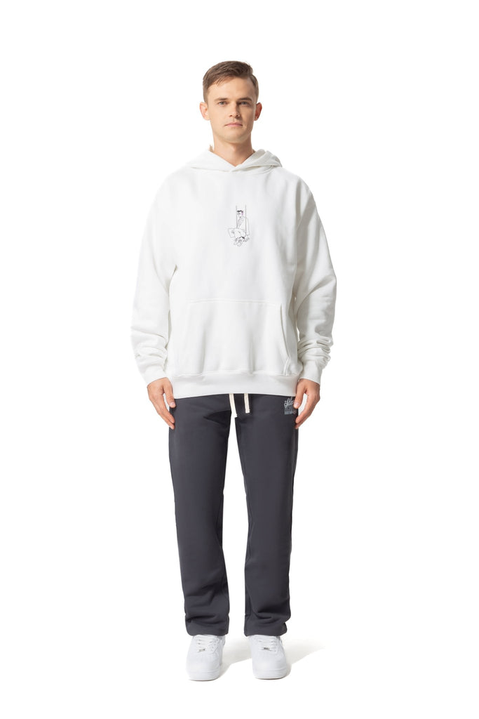 Silence Academy Oversized Hoodie - Mazrood