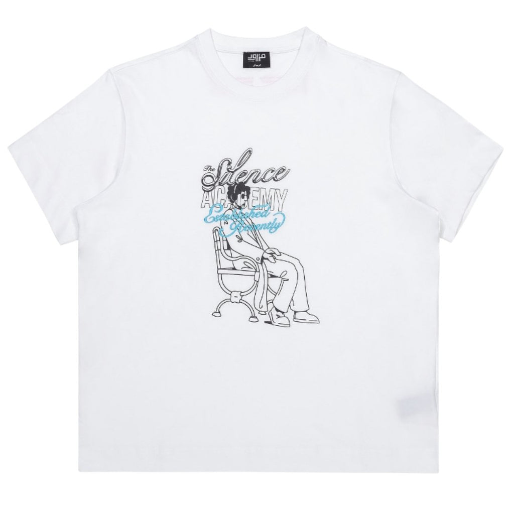 Silence Academy Washed T-Shirt - Mazrood