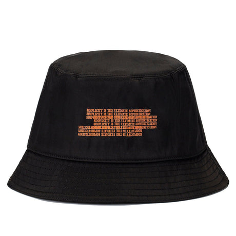 Simplicity is the Ultimate Sophistication Bucket Hat - Mazrood
