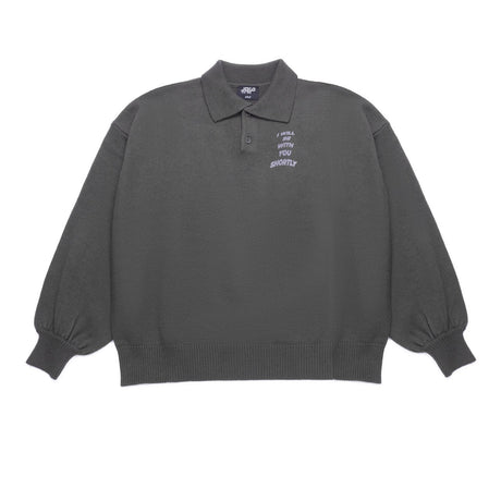 With you shortly Polo Sweater - Mazrood