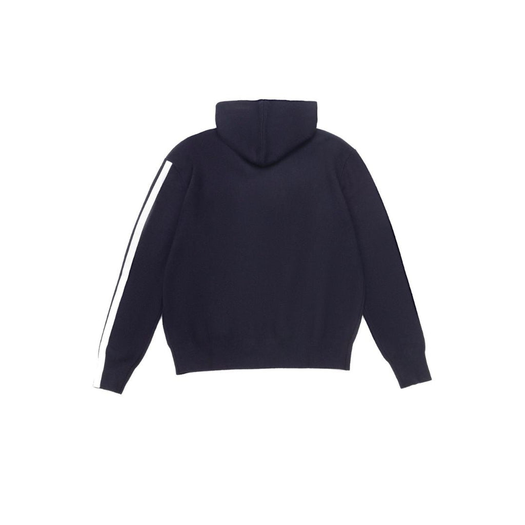 Wool Side Stripe Hoodie - Mazrood