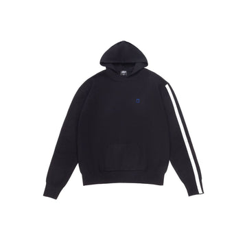 Wool Side Stripe Hoodie - Mazrood