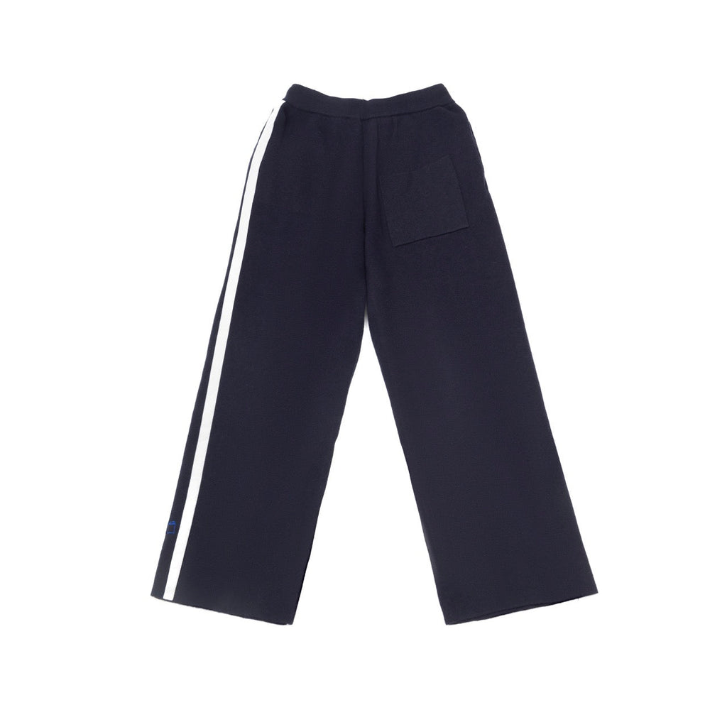 Wool Side Stripe Pants - Mazrood