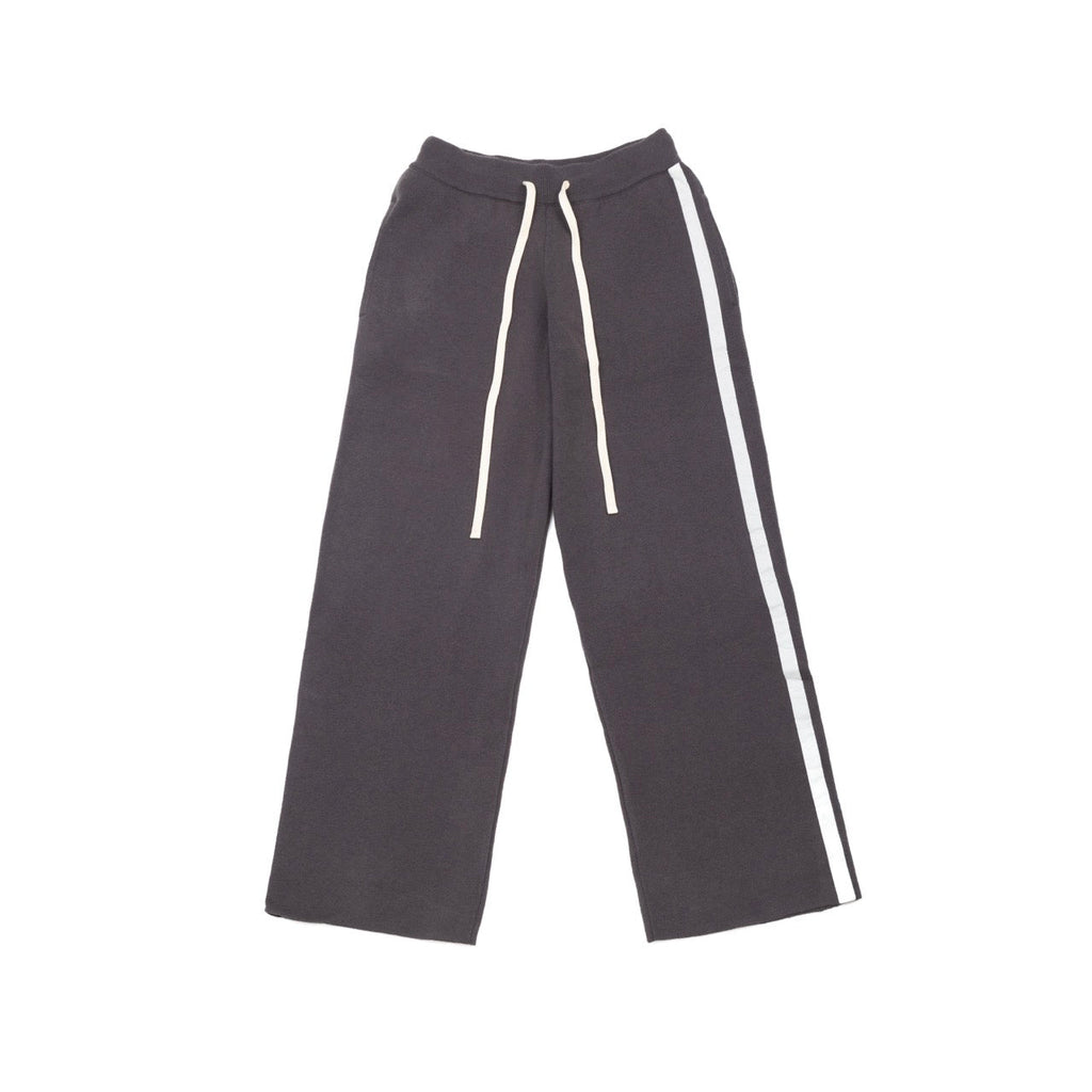 Wool Side Stripe Pants - Mazrood