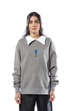 MZ sweater with white collar